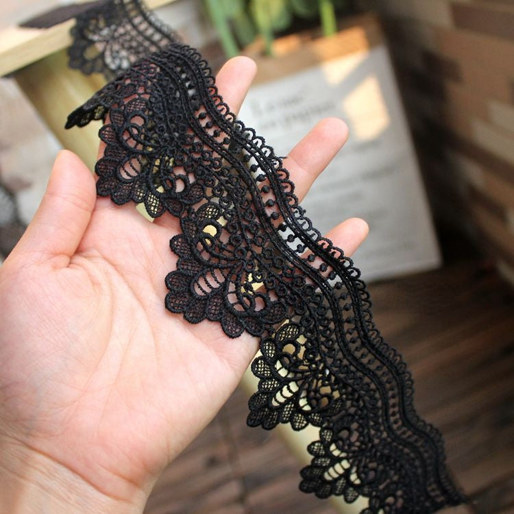 Wedding Dress Geometric Lace Trim Width 6 cm LT0342-Lace Fabric Shop