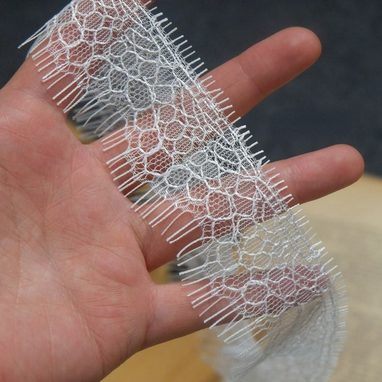 Lace Trim Neckline Fabric Width 4-7 cm LT0272-Lace Fabric Shop