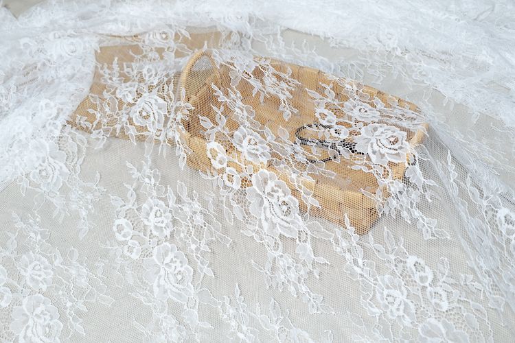 Wedding Lace Fabrics Width 150 cm CHL0061-Lace Fabric Shop
