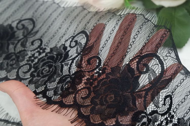 Lace Trims Sewing Fabric Width 14 -16 cm LT0303-Lace Fabric Shop