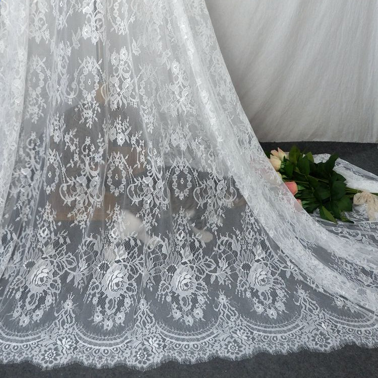 Chantilly Lace Width 150cm CHL0014-Lace Fabric Shop