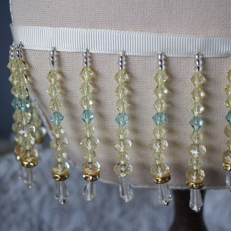 Colorful Tassel Beaded Lace Trim Material BT0110-Lace Fabric Shop