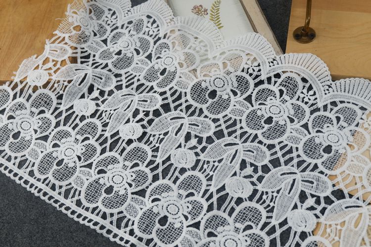 3D Guipure Trims Width 32 cm LT0122-Lace Fabric Shop
