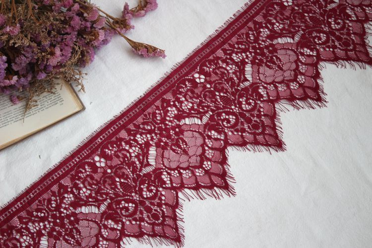 Chantilly Laces Trim 13 Colors Width 20 cm CL0073-Lace Fabric Shop