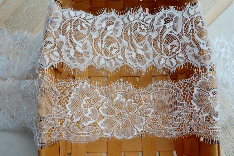 Eyelash Lace Trim Fabric Width 9 cm LT0206-Lace Fabric Shop