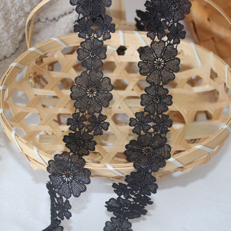 Bridal Belt Lace Trim Fabric Width 2 cm LT0301-Lace Fabric Shop