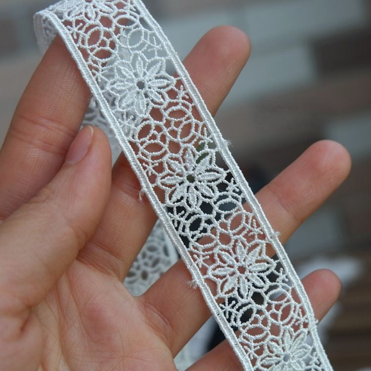 Sewing 3D Lace Trim Fabric Width 2-7 cm LT0312-Lace Fabric Shop