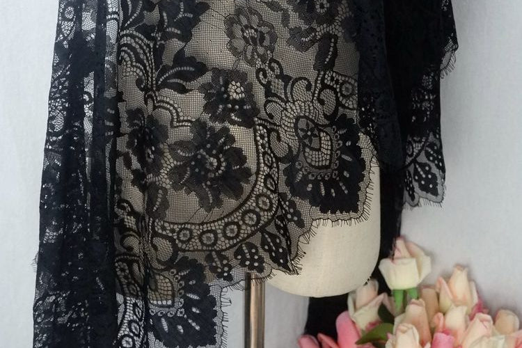 Chantilly Lace DIY Material Width 50 cm CHL0101-Lace Fabric Shop