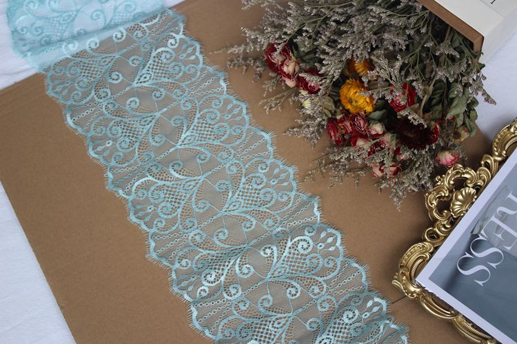 Tulle Color Lace Width 18-20 cm CL0002-Lace Fabric Shop