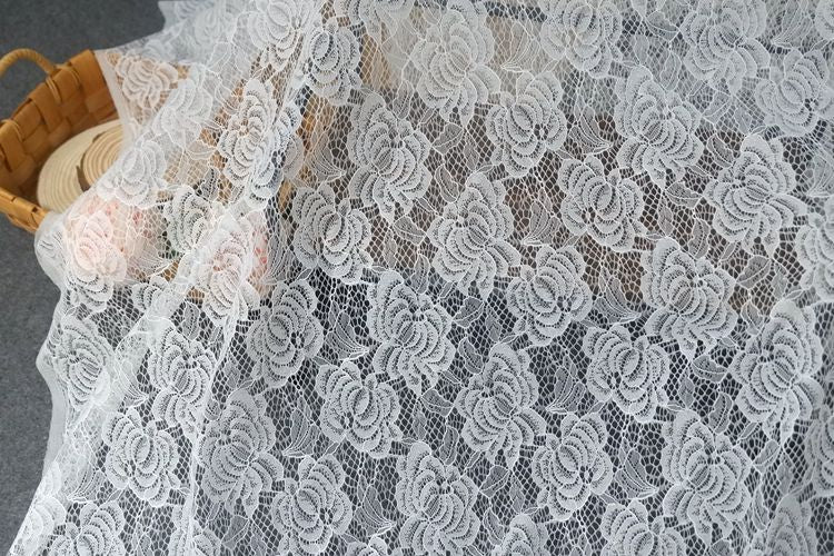 Hollow Chantilly Lace Width 150 cm CHL0095-Lace Fabric Shop