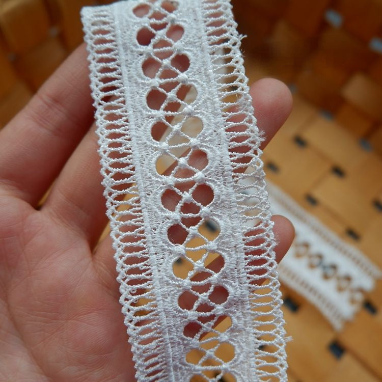 3D Polyester Lace Trim Cloth Decoration LT0224
