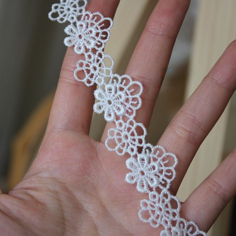 Bridal Belt Lace Trim Fabric Width 2 cm LT0301-Lace Fabric Shop