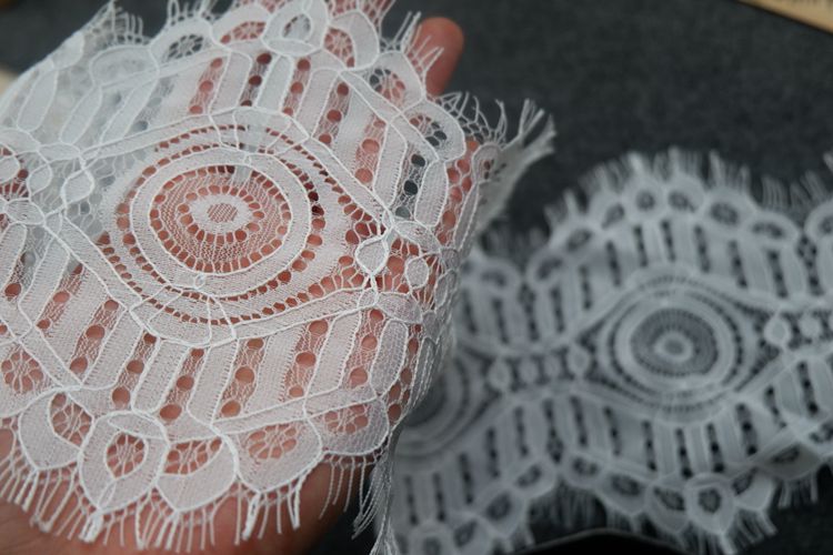 French Lace Trim Width 14 cm LT0079-Lace Fabric Shop