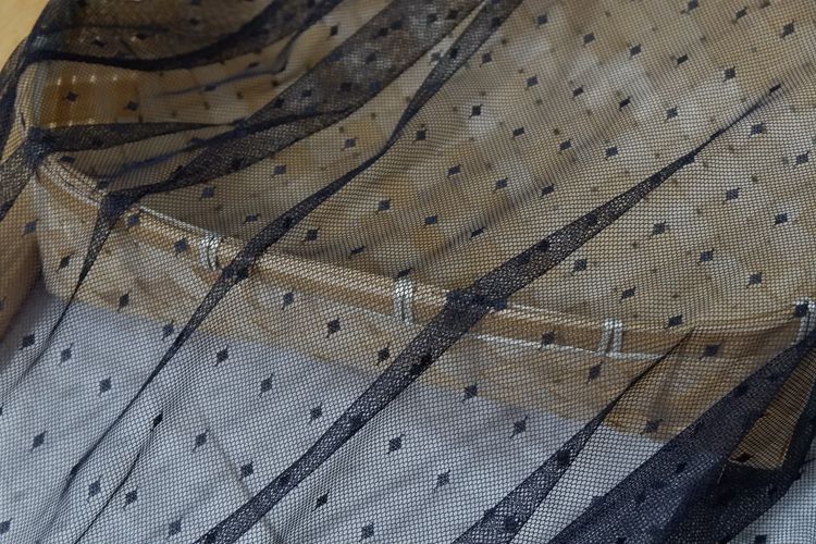 Stretch Tulle Fabric Width 150cm TF0004-Lace Fabric Shop