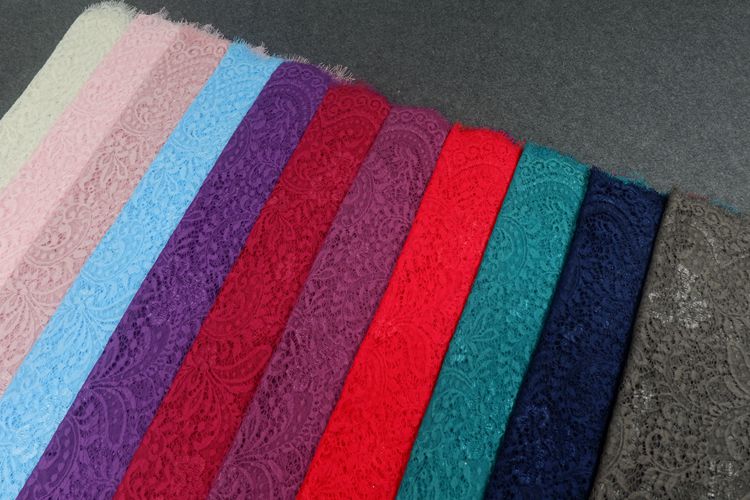 Wide Chantilly Lace 13 Colors Width 70-73 cm CL0072-Lace Fabric Shop