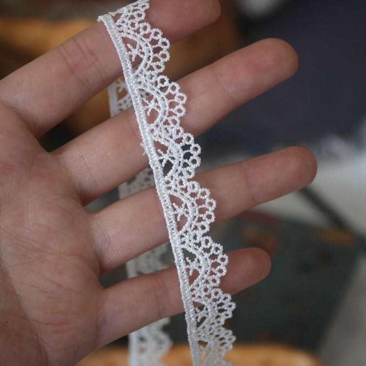 Hollow Neckline Lace Trim Width 1 cm LT0356-Lace Fabric Shop