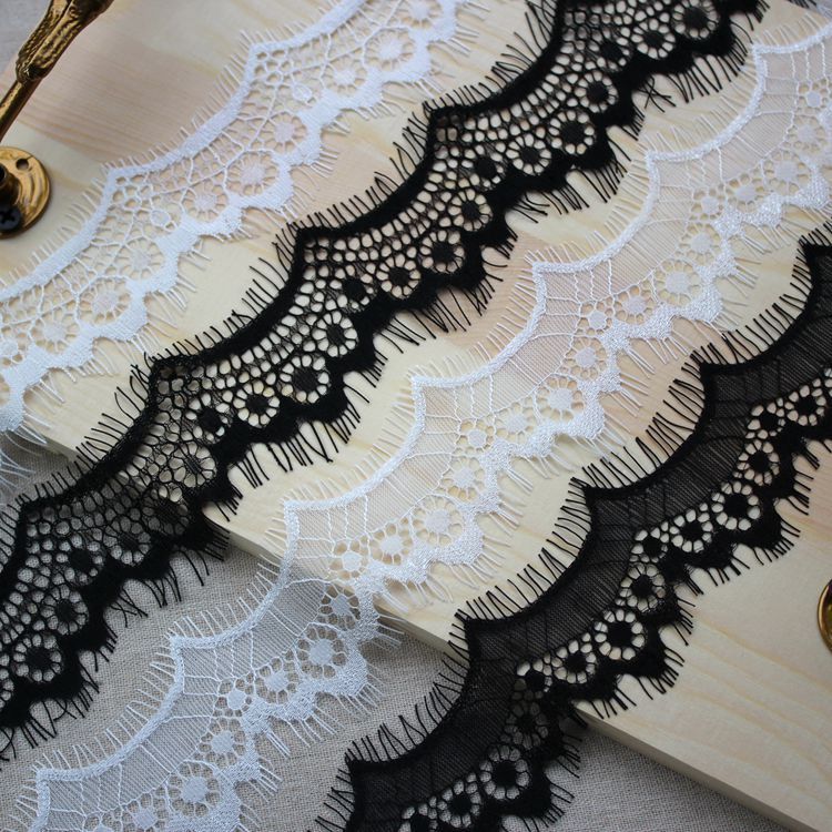 Eyelash Lace Trim Fabric Width 5 cm LT0187-Lace Fabric Shop