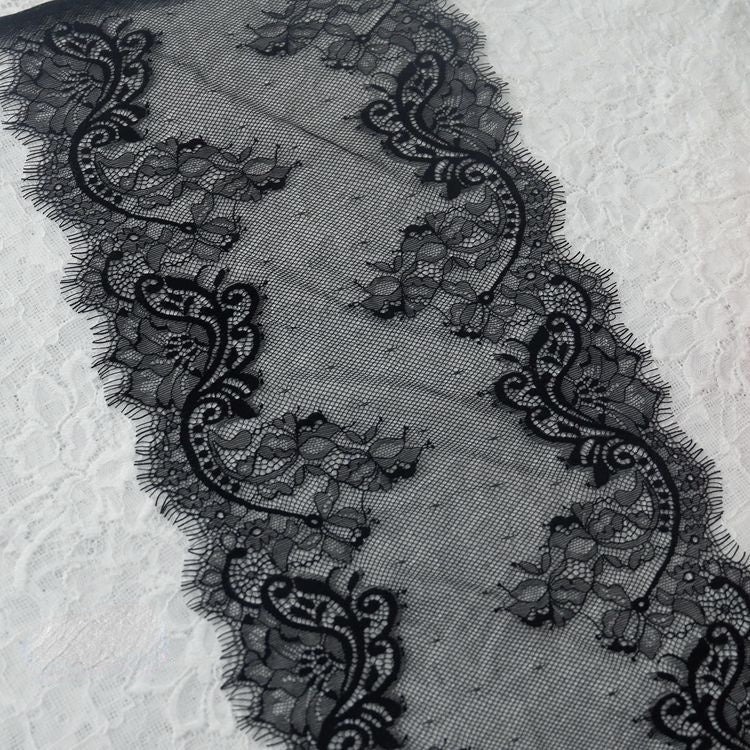 French Lace Trim Width 18-22 cm LT0030-Lace Fabric Shop
