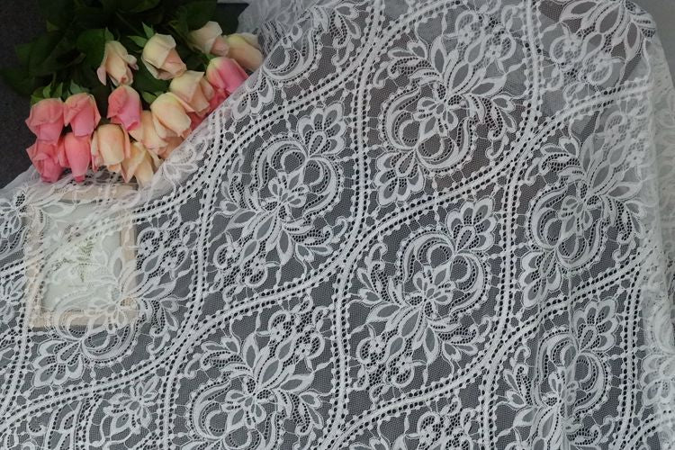 Hem Guipure Lace Material Width 150 cm GL0075-Lace Fabric Shop