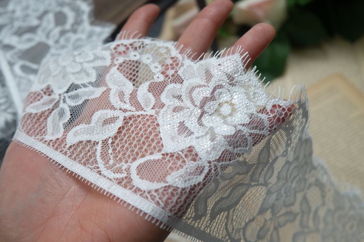 Shine Lace Trim Fabric Width 9-20 cm LT0291-Lace Fabric Shop