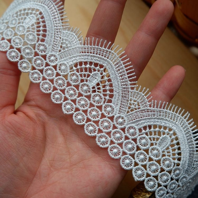 Guipure Lace Trim Width 3-5 cm LT0163-Lace Fabric Shop