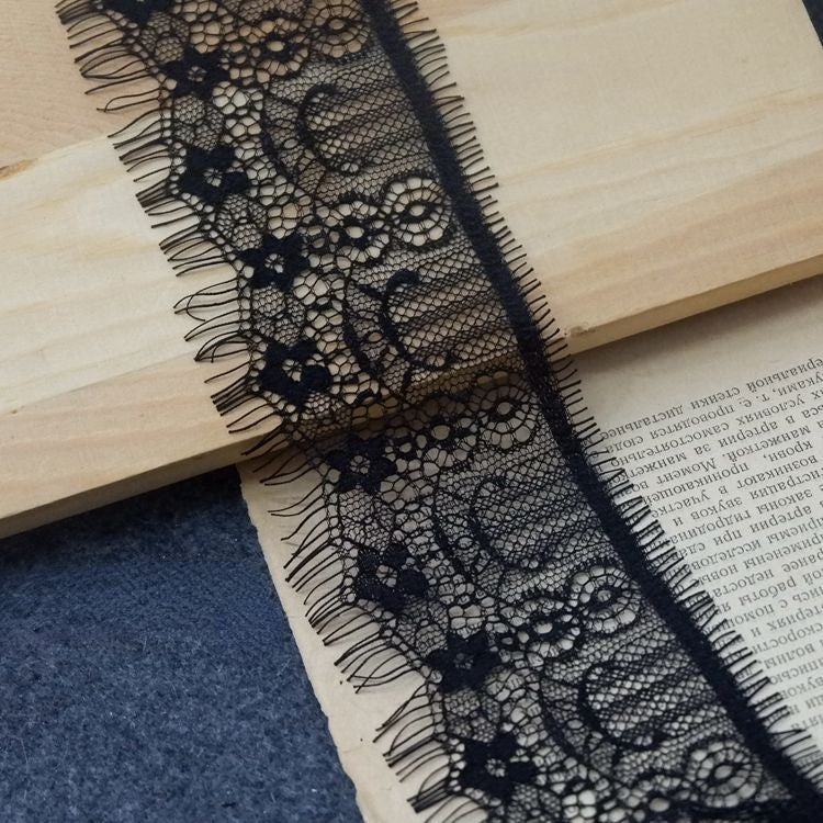 Chantilly Lace Trim Width 7-15 cm LT0041-Lace Fabric Shop