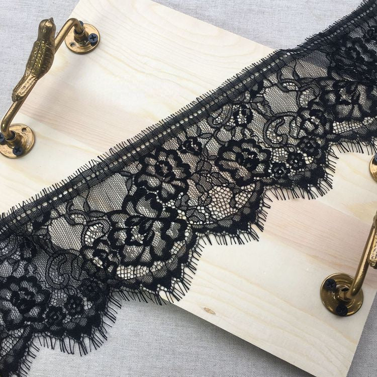 Chantilly Lace Trim Farbic Width 11 cm LT0188-Lace Fabric Shop