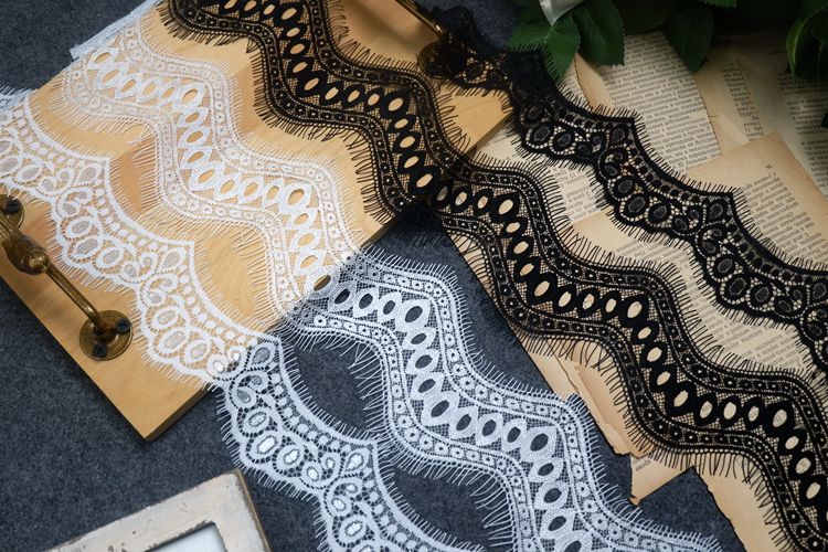 Eyelash Lace Trim Width 5-8 cm LT0066-Lace Fabric Shop