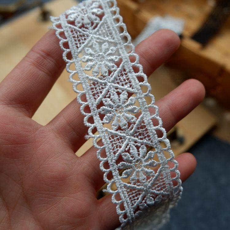 Guipure Lace Trim Width 3-5 cm LT0163-Lace Fabric Shop