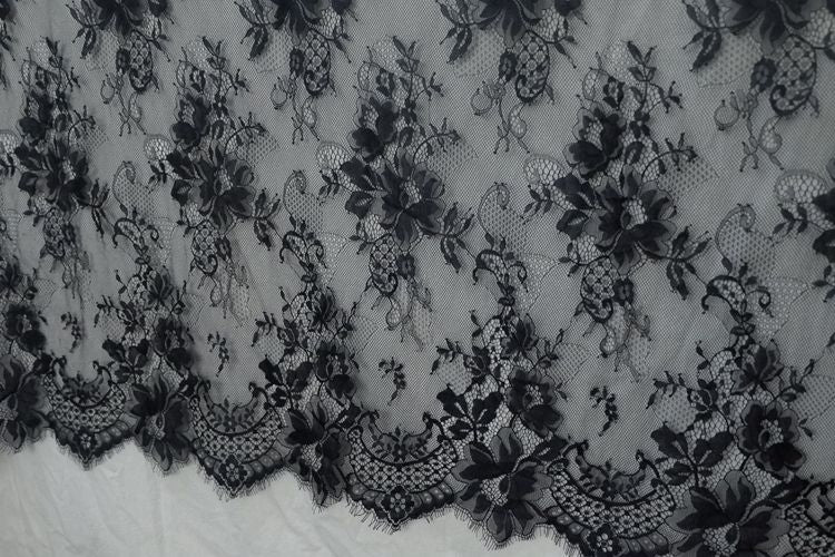 Chantilly Lace Fabric Width 150 cm CHL0043-Lace Fabric Shop