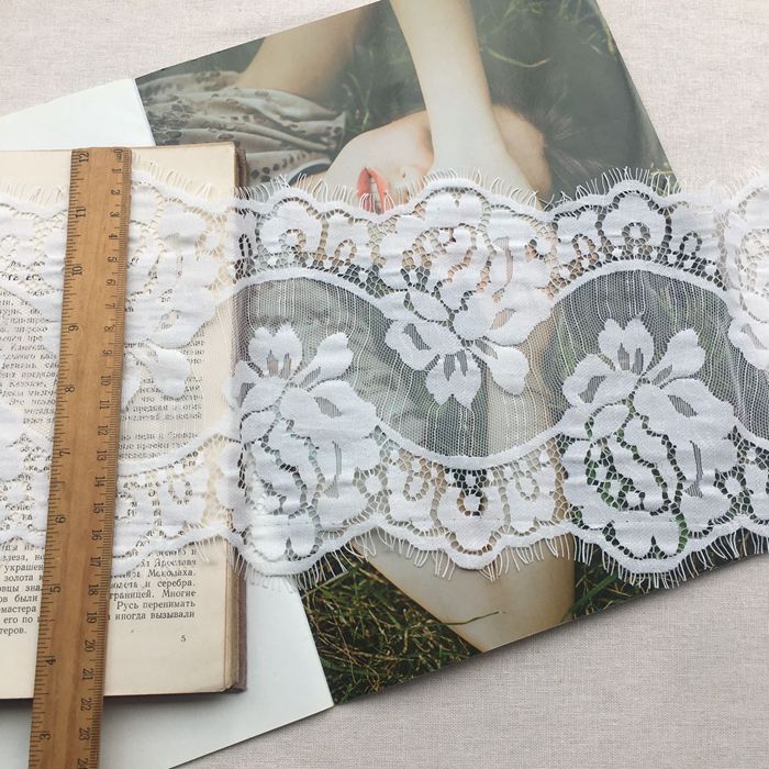 Color Lace Trim Fabric Width 17 cm CL0049-Lace Fabric Shop