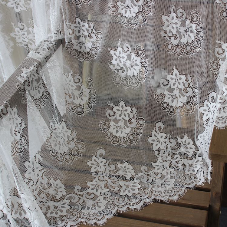 Floral Wide Chantilly Lace Width 150 cm CHL0131-Lace Fabric Shop