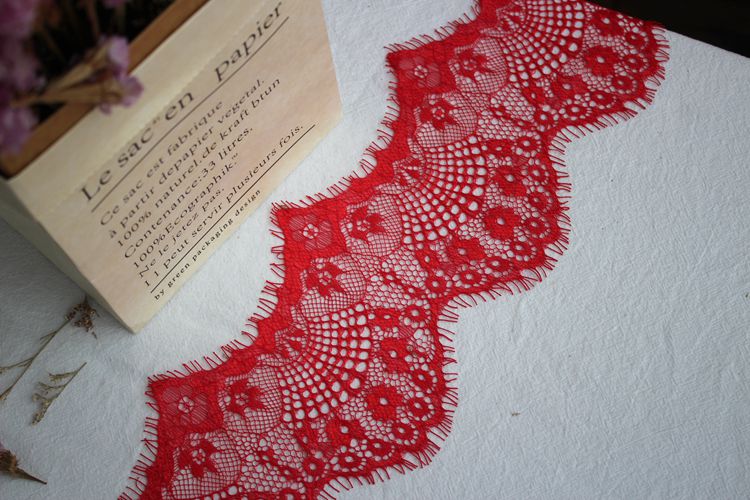 Chantilly Color Lace Width 10 cm CL0001-Lace Fabric Shop