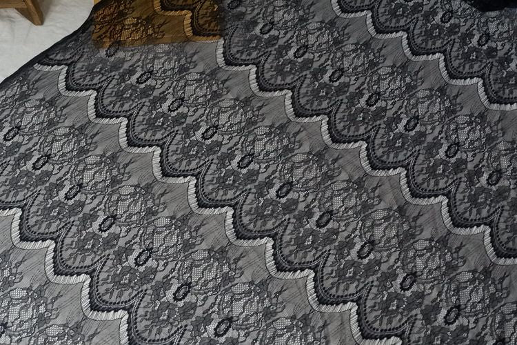 Thin Guipure Lace Width 150cm GL0017-Lace Fabric Shop