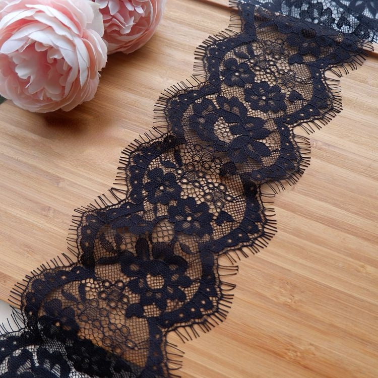 Chantilly Color Lace Width 9.5cm CL0055-Lace Fabric Shop