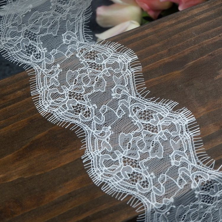 French Lace Trim Width 10 cm LT0072-Lace Fabric Shop