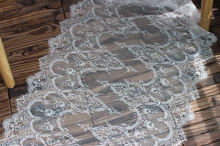 Thin Chantilly Lace Trims Width 67 cm CHL0125-Lace Fabric Shop