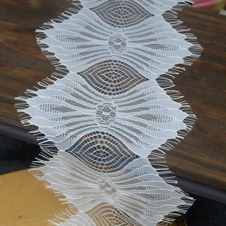 Chantilly Lace Trim Fabrics Width 13-18 cm LT0276-Lace Fabric Shop