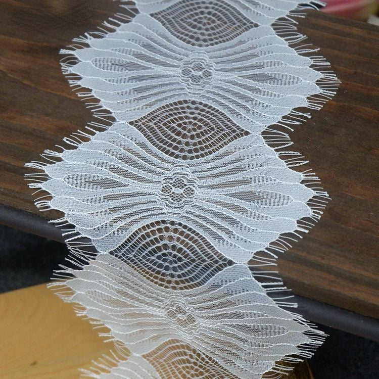 Chantilly Lace Trim Fabrics Width 13-18 cm LT0276