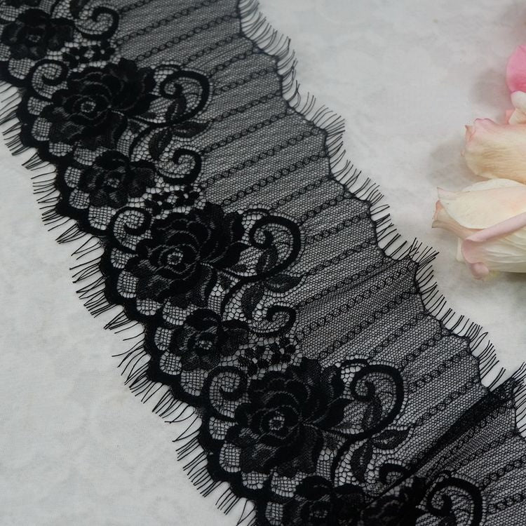Lace Trims Sewing Fabric Width 14 -16 cm LT0303-Lace Fabric Shop