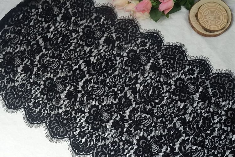 Guipure Lace Stitching Fabric Width 51 cm GL0078-Lace Fabric Shop