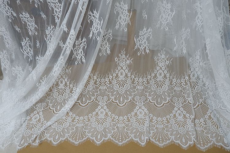 French Chantilly Lace Width 150cm CHL0021-Lace Fabric Shop