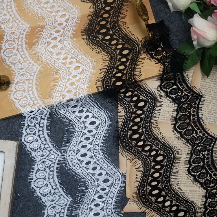 Eyelash Lace Trim Width 5-8 cm LT0066-Lace Fabric Shop