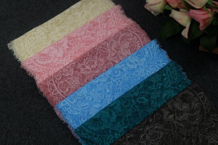 Shiny Lace Trim Fabric Width 30-32 cm CL0070-Lace Fabric Shop