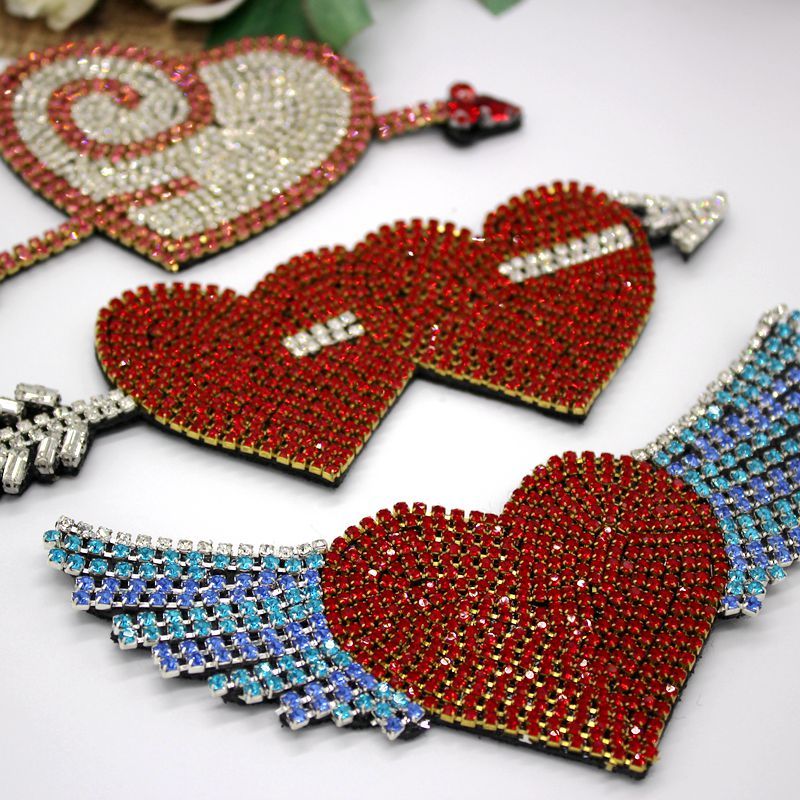 Beaded DIY Cloth Patch Accessories BA0058-Lace Fabric Shop