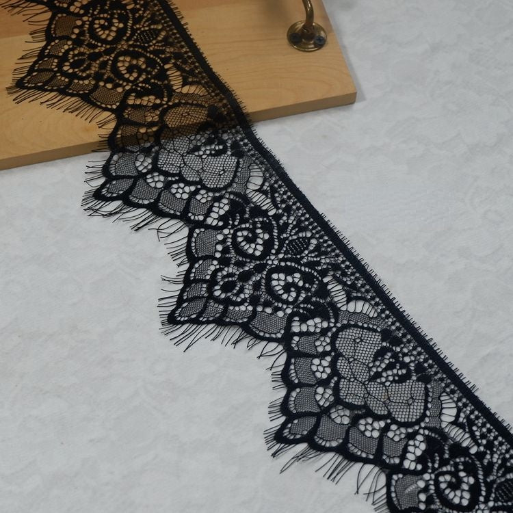French Lace Trim Width 13-27 cm LT0071-Lace Fabric Shop