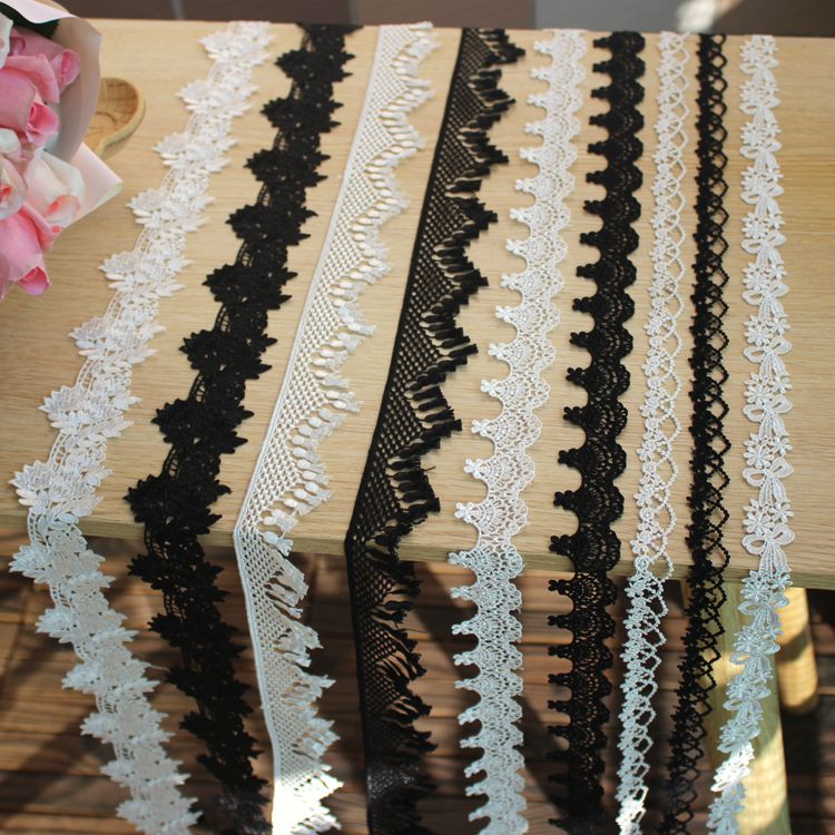 Wedding Hollow Lace Trims Width 1-5 cm LT0336-Lace Fabric Shop