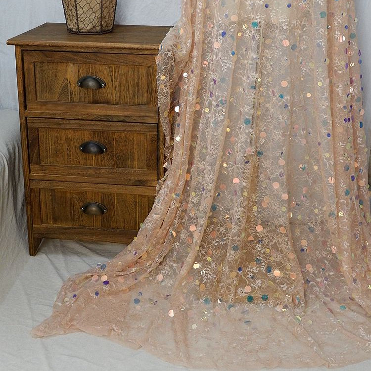 Shining Sequins Color Lace Width 150 cm CL0058