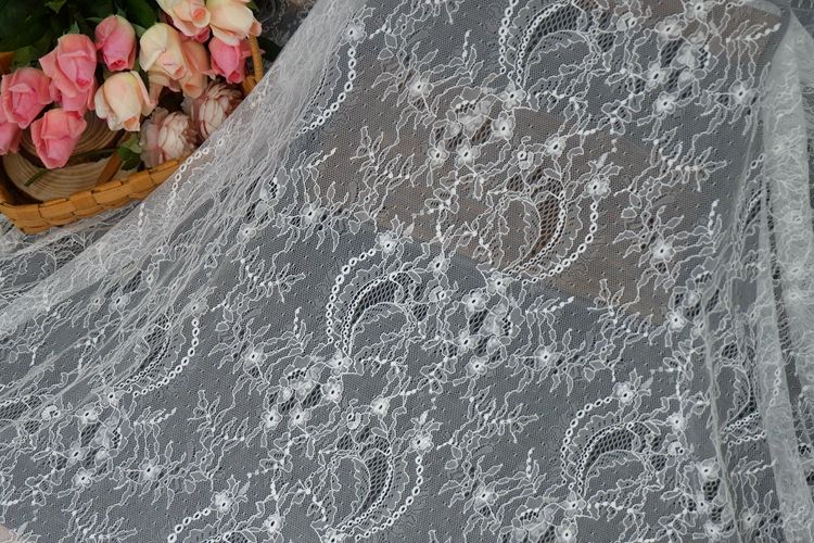 Tulle Sewing Lace Fabrics Width 150cm TF0086-Lace Fabric Shop