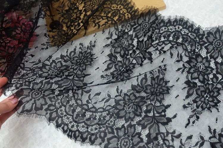 Wedding Lace Trim Material Width 40 cm LT0241-Lace Fabric Shop